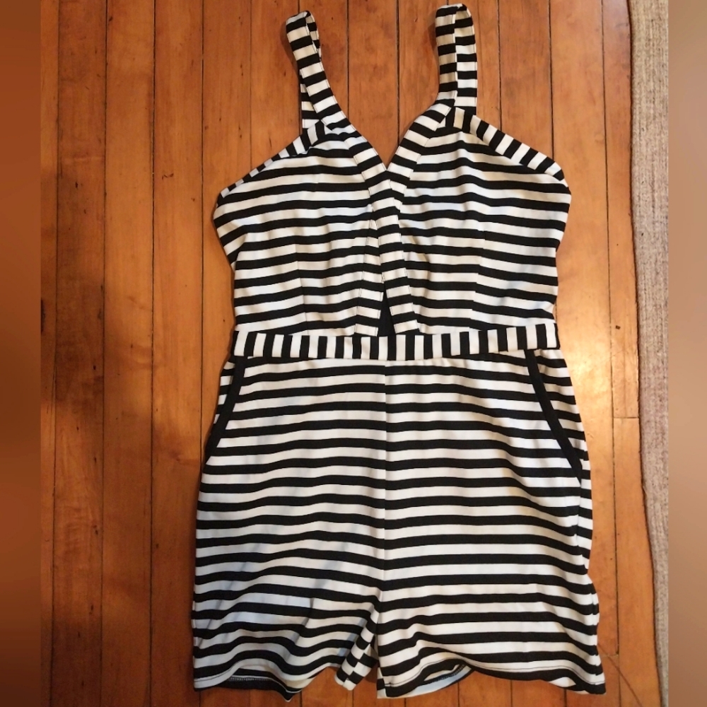 Striped Romper